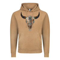Vintage Camel Leopard Bull Skull Vintage Hoodie - Jasminsmagicworld