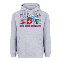 Heather Grey Coffee Nurse Repeat Nurse Coffee Cups Heavyweight Hoodie - FaDigitalArtStudio