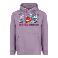 Lavender Coffee Nurse Repeat Nurse Coffee Cups Heavyweight Hoodie - FaDigitalArtStudio