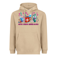 Coffee Nurse Repeat Nurse Coffee Cups Heavyweight Hoodie | Teevron