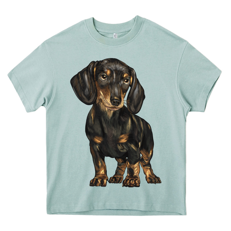 Dachshund Heavy Core Tee by BarkalooDesign | Teevron