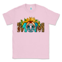 Football Mom Sunflower Leopard Classic Tee | Teevron