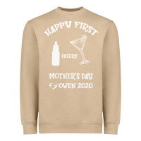 Mushroom Happy Fırst Cheers Mother's Day Owen 2020 Heavyweight Sweatshirt - Bettercallsaul