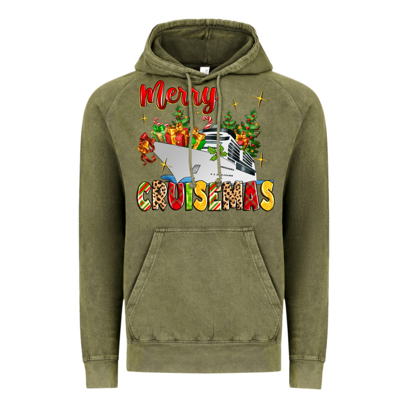 Merry Cruisemas Vintage Hoodie by MaliasSmallBusiness | Teevron