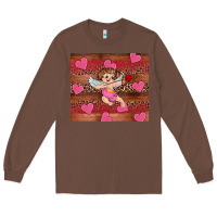 Chestnut valentine's day cupid heart Long Sleeve Tee - RanaPortraitStore