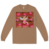 Toasted Coconut valentine's day cupid heart Long Sleeve Tee - RanaPortraitStore