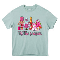 Arona tis the season pink christmas Heavy Core Tee - AdoDesignShop