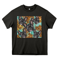 Asphalt french bulldog Heavy Core Tee - BarkalooDesign