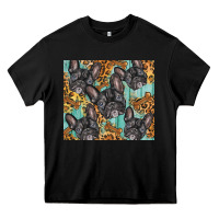 Black french bulldog Heavy Core Tee - BarkalooDesign