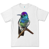 White Rivoli`s Hummingbird Premium Tee - LillyAllenDesigns