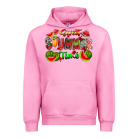 Fuchsia Pink summer time Urban Hoodie - CowhideDigitalArt