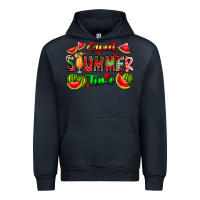 Navy summer time Urban Hoodie - CowhideDigitalArt