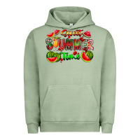 Pigment Oil Green summer time Urban Hoodie - CowhideDigitalArt