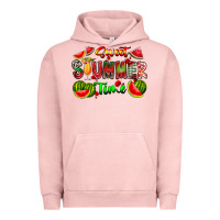 Pigment Salmon summer time Urban Hoodie - CowhideDigitalArt