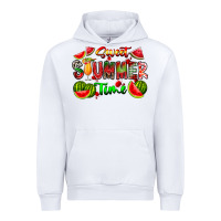 White summer time Urban Hoodie - CowhideDigitalArt