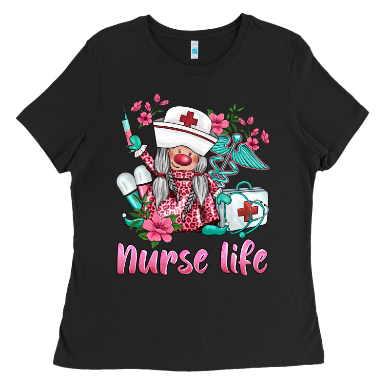 Nurse Gnomies Nurse  Life Spring Ladies Tee by BarkalooDesign | Teevron