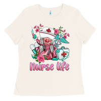 Bone nurse gnomies nurse  life spring Ladies Tee - BarkalooDesign