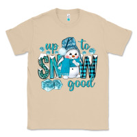 Mushroom up to snow good and cute snowman Classic Tee - BundleAndBundleShop