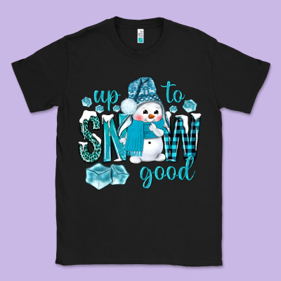 Up To Snow Good And Cute Snowman Classic Tee Designed By Bundleandbundleshop