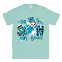 Seafoam up to snow good and cute snowman Classic Tee - BundleAndBundleShop