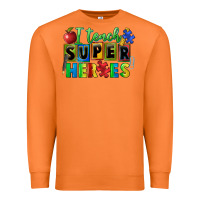 Carrot I teach super heroes Premium Sweatshirt - FaDigitalArtStudio