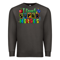 Smoke I teach super heroes Premium Sweatshirt - FaDigitalArtStudio