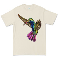 Bone Broad Billed Hummingbird Premium Tee - LillyAllenDesigns