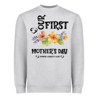 Heather Grey Our Fırst Mother's day Mommy & Scarlette 2020 Heavyweight Sweatshirt - Bettercallsaul