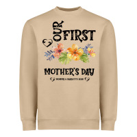 Our Fırst Mother's Day Mommy & Scarlette 2020 Heavyweight Sweatshirt | Teevron