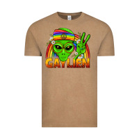 Vintage Coffee Gaylien LGBTQ Pride Vintage Tee - BundleAndBundleShop