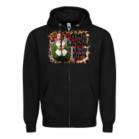 Black omg santa i know him elf Zipper Hoodie - CowGirlArtShop
