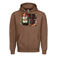 Chestnut omg santa i know him elf Zipper Hoodie - CowGirlArtShop