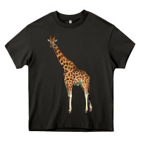 Asphalt giraffe Heavy Core Tee - LillyAllenDesigns