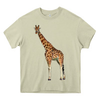 Mossy giraffe Heavy Core Tee - LillyAllenDesigns