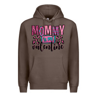 Coffee mommy is my valentine Premium Hoodie - OliviaCreatesArt