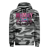 Slate Camo mommy is my valentine Premium Hoodie - OliviaCreatesArt