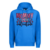 True Royal mommy is my valentine Premium Hoodie - OliviaCreatesArt