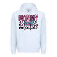 White mommy is my valentine Premium Hoodie - OliviaCreatesArt