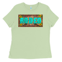 Matcha western rodeo sunflowers weapon  license plate template Ladies Tee - BarkalooDesign