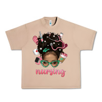 Burro Afro Messy Bun Nursing Bbs Urban Heavy Tee - BundleAndBundleShop