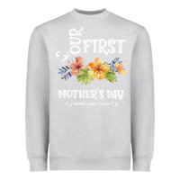 Heather Grey Our Fırst Mother's day Mommy & Scarlette 2020 Heavyweight Sweatshirt - Bettercallsaul