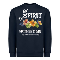 Navy Our Fırst Mother's day Mommy & Scarlette 2020 Heavyweight Sweatshirt - Bettercallsaul