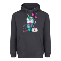 Smoke Nurse Frappe Heavyweight Hoodie - FaDigitalArtStudio