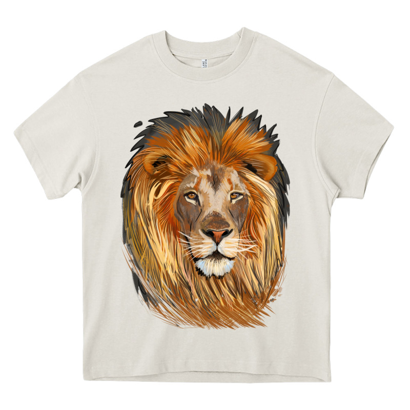 Lion Head Heavy Core Tee by LillyAllenDesigns | Teevron