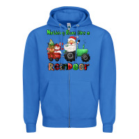 True Royal nothing runs like a reindeer Zipper Hoodie - CowGirlArtShop