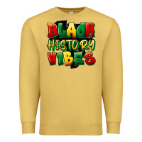 Antique Gold black history vibes Premium Sweatshirt - FaDigitalArtStudio