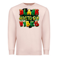 Pale Pink black history vibes Premium Sweatshirt - FaDigitalArtStudio