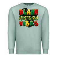 Seafoam black history vibes Premium Sweatshirt - FaDigitalArtStudio