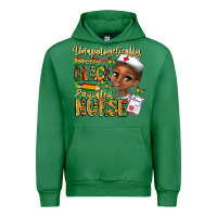 Emerald unapologetically pretty black educated nurse Urban Hoodie - CowhideDigitalArt