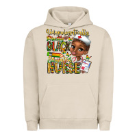 Pigment French Oak unapologetically pretty black educated nurse Urban Hoodie - CowhideDigitalArt
